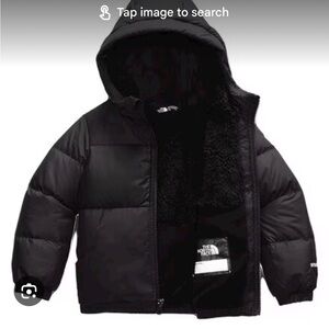 The North Face Winter Jacket Black size 3